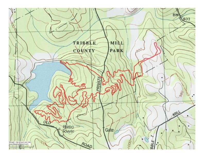 Tribble Mill Mountain Bike Trail Review